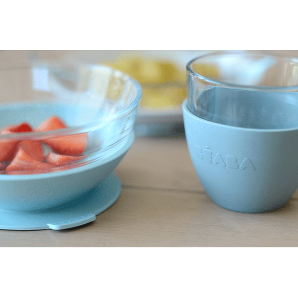 PLAYMOBIL gobelet d'apprentissage bébé verre enfant PIRATES bleu premier  repas