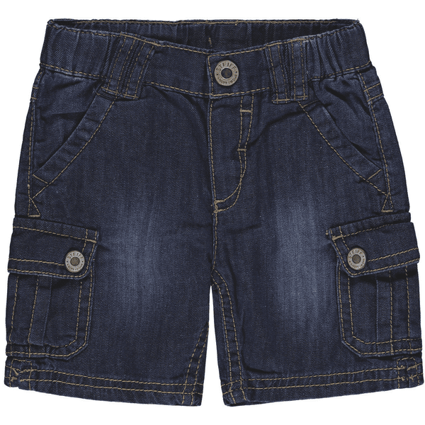 Steiff Boys Bermuda Jeans, blå