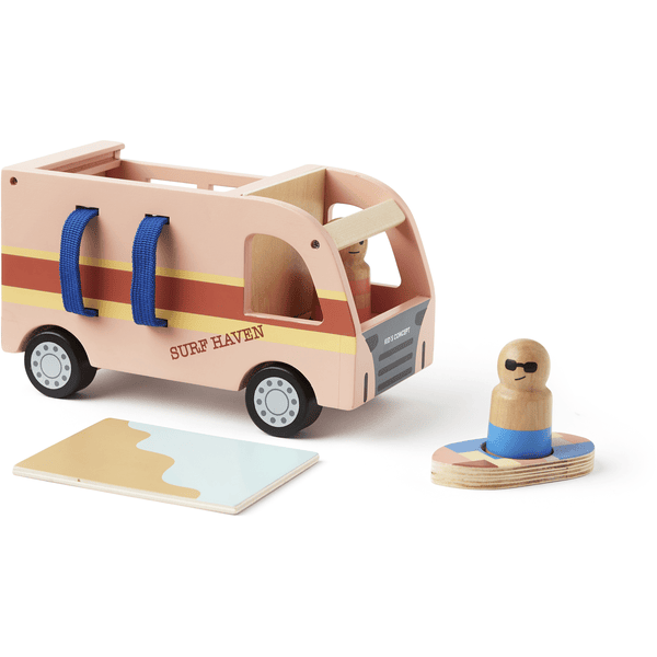 Kids Concept® Figurine camping-car et surf AIDEN bois