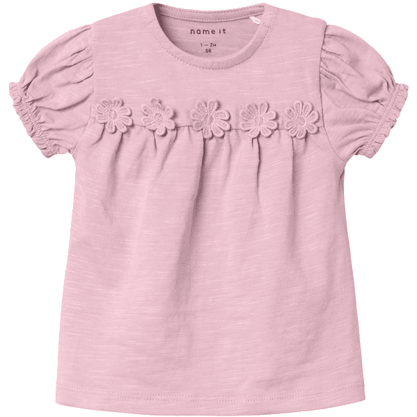 name it T-shirt Nbfjegona Parfait Pink