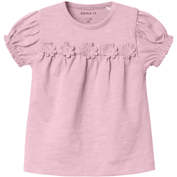 name it T-shirt Nbfjegona Parfait różowy