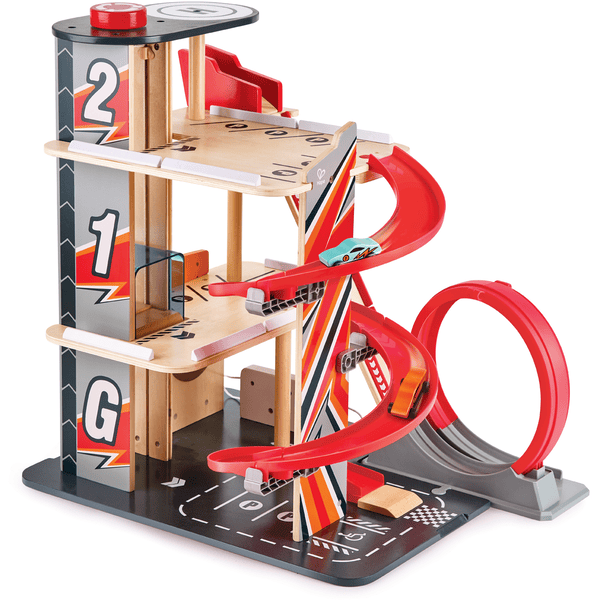 Hape Stuntbaan met lader station 