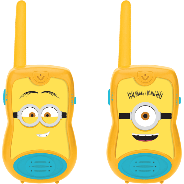 LEXIBOOK Minions portofoons tot 200 meter bereik met riemclip