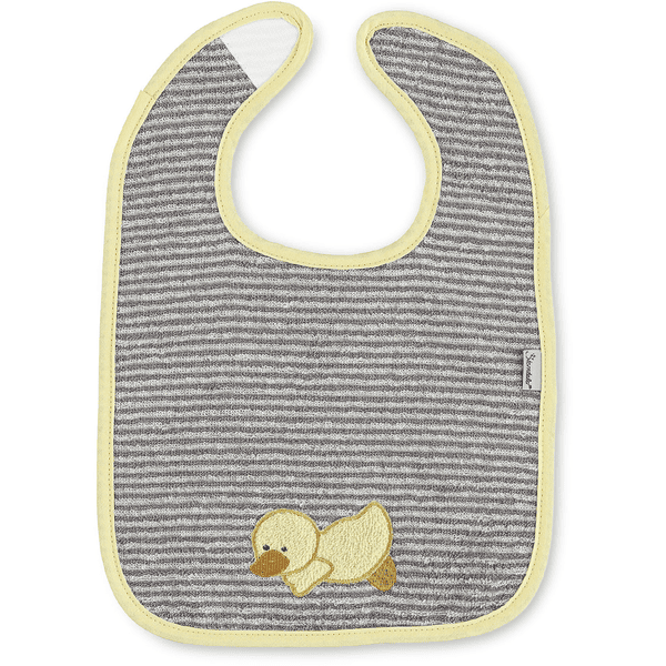 Sterntaler Bavaglino in velcro Edda grigio