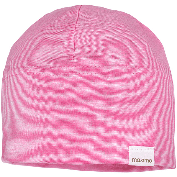 Maximo Beanie pink-weiß