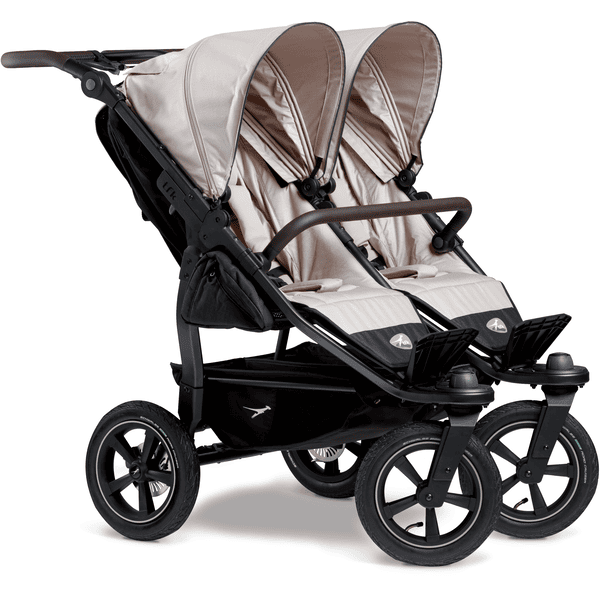 Kunert BRAV DUO Zwillingskinderwagen - 2 In 1 System Mit Aluminiumrahmen