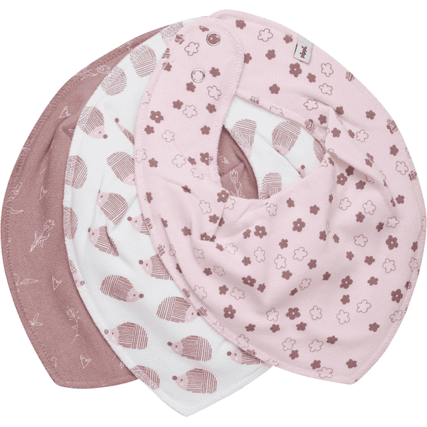 pippi Bandana 3-pakke gammel rose