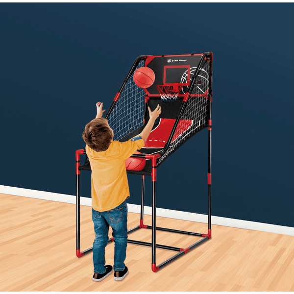 Jeu d'arcade de basket-ball de table - 2 joueurs - Pour adultes et enfants  - Libération de pression