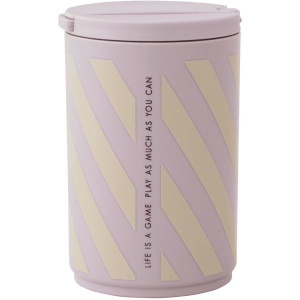Design Letters Gobelet à paille enfant Kids life lavande 330 ml