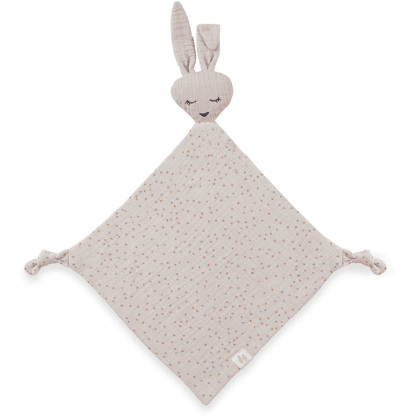 hauck Cuddle Rabbit Comforter N Play Beige Dots