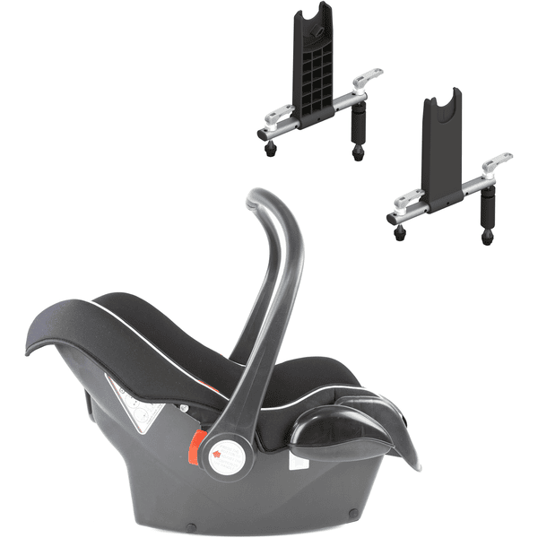 Qeridoo® Siège auto cosy pour remorque vélo enfant, adaptateurs