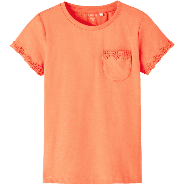name it T-Shirt Nmffabienne Coral