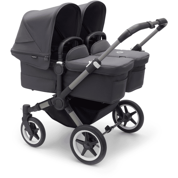 bugaboo Tvillingvogn Donkey 5 Twin Complete Graphite/Stormy Blue