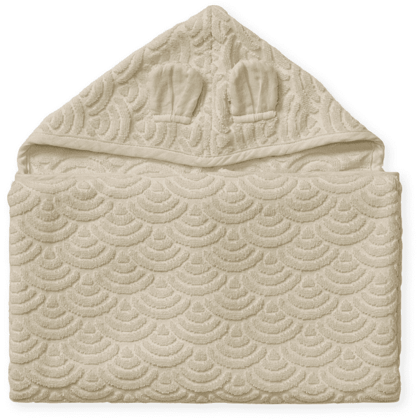 Cam Cam® COPENHAGEN Kapuzenhandtuch mit Öhrchen Junior beige