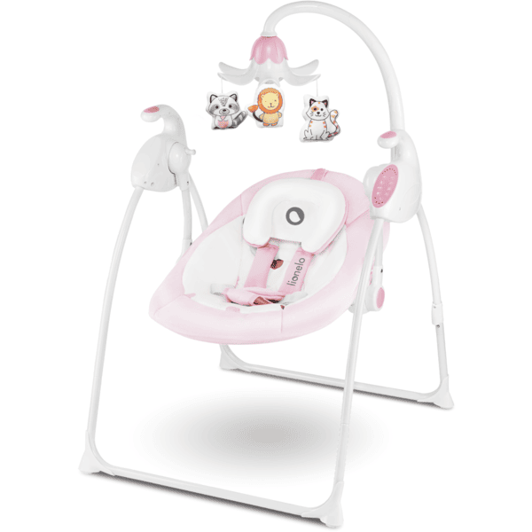 lionelo Baby-bouncer Robin Pink