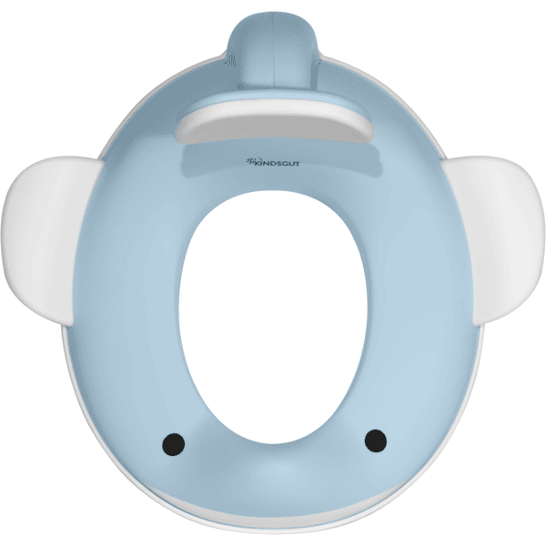 Réducteur de toilette baleine pour enfants - Bleu clair - Kiabi