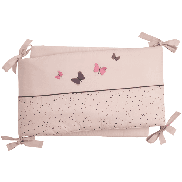 Be Be 's Collection Nido 3D Mariposa Rosa 35x190 cm