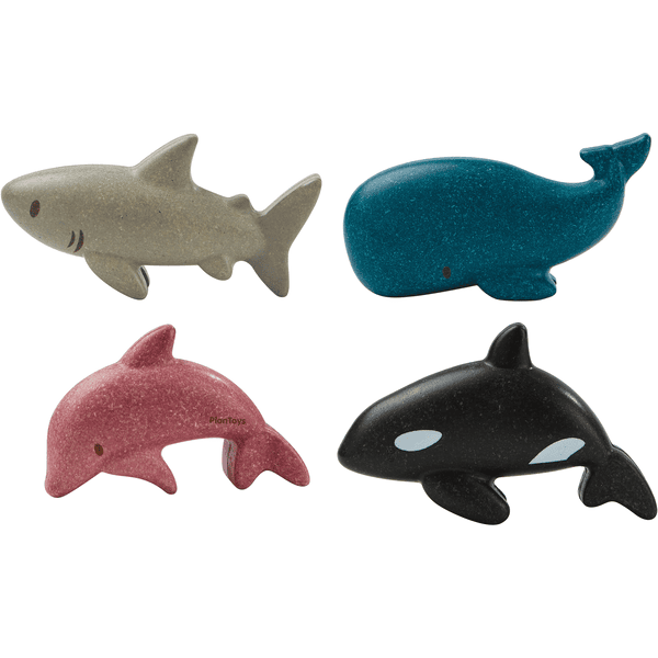 PlanToys Set zeedieren