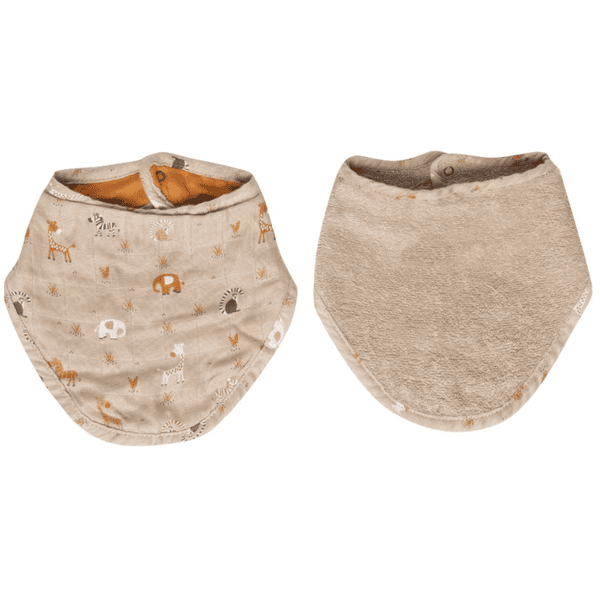 bébé jou® Bandana Babero 2-Pack Estepa