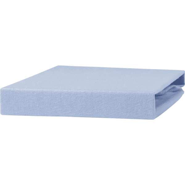 urra Jersey Spannbettlaken 40 x 90 cm blau