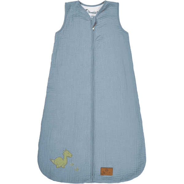 Sterntaler Musselin-Schlafsack Dino Rexi blau 