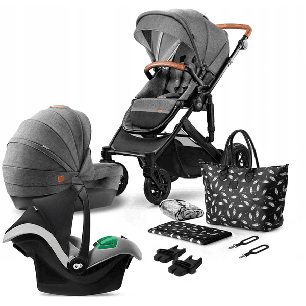 Kinderkraft Kinderwagen PRIME 2 - 3in1 Shadow Grey 