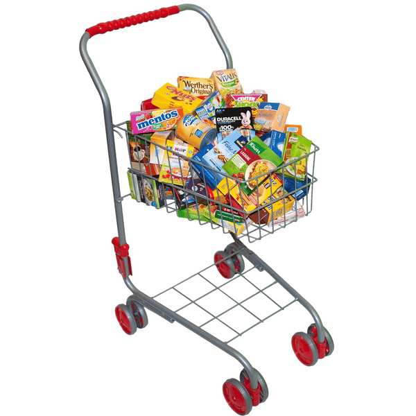 CARRELLO DELLA SPESA per bambini Carretto del supermercato giocattolo per  EUR 37,80 - PicClick IT