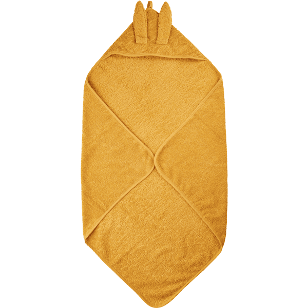 Pippi Asciugamano con cappuccio Mineral Yellow 83 x 83 cm