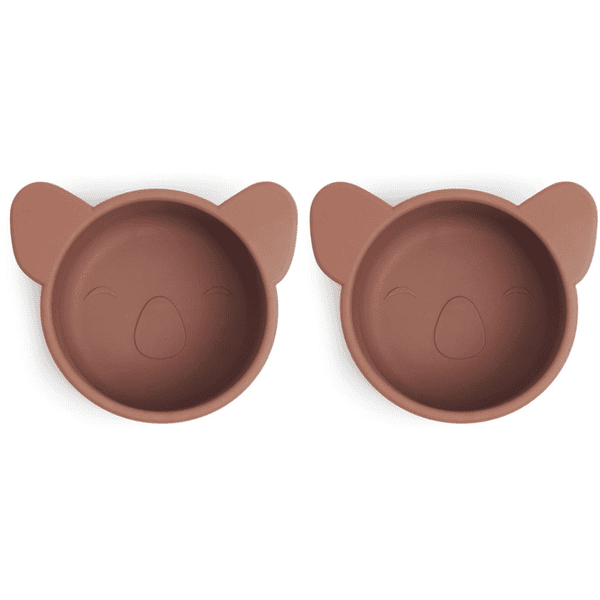 nuuroo Snack-Schüsseln Rosa Koala 2-teilig, Mahogany