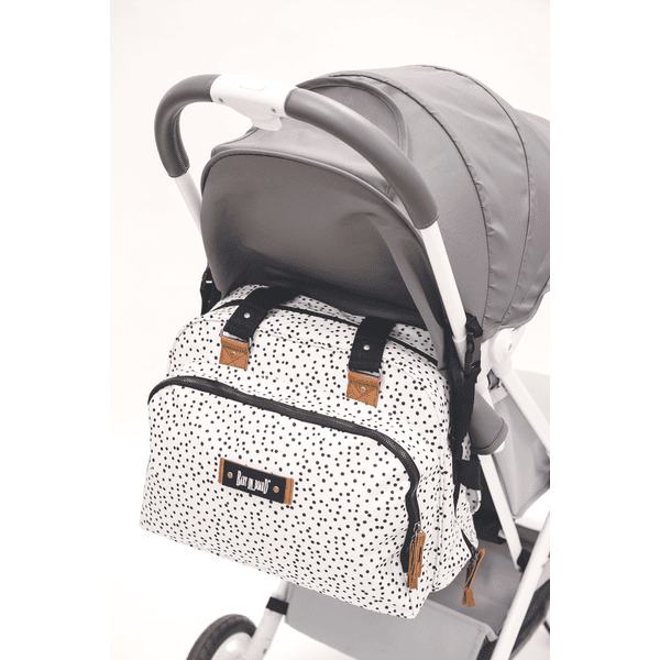 BABY ON BOARD Luiertas Urban Dots pinkorblue