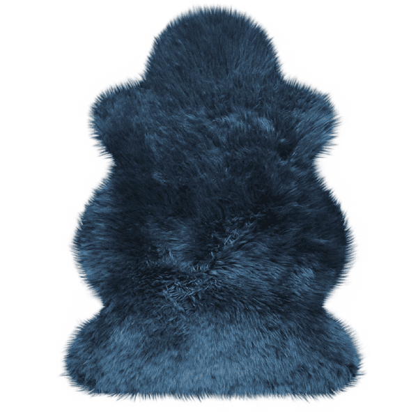 Heitmann Tapis de jeu laine d'agneau australienne premium bleu indigo