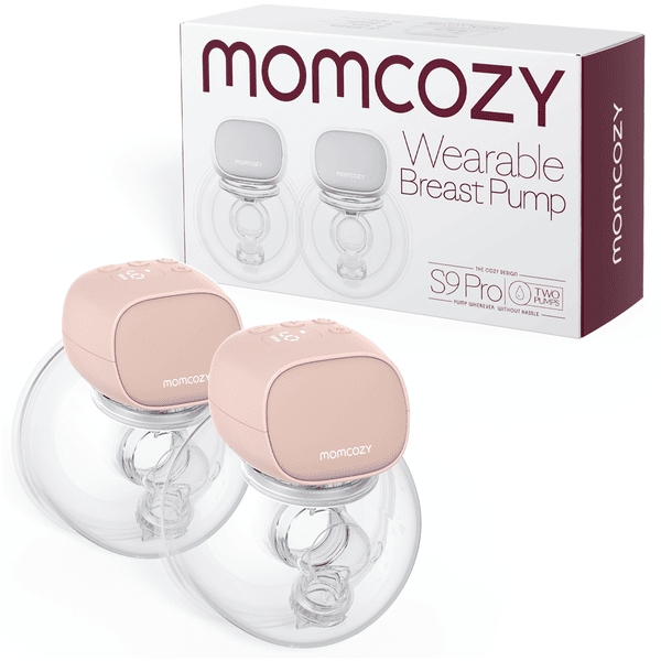 momcozy Sacaleches portátil doble S9 Pro, rosa