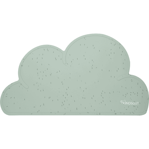 KINDSGUT Platzdeckchen Wolke Streusel, Aquamarin 