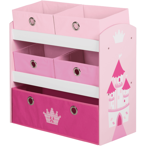 roba Spielregal Krone, rosa