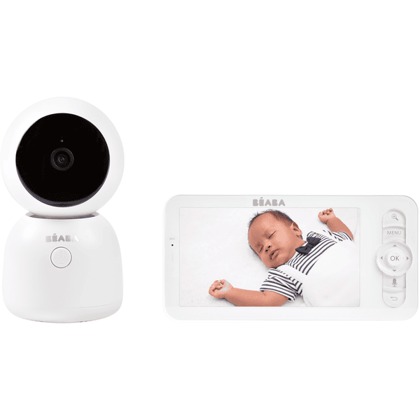 BEABA®Video Baby Monitor Zen luce notturna bianca
