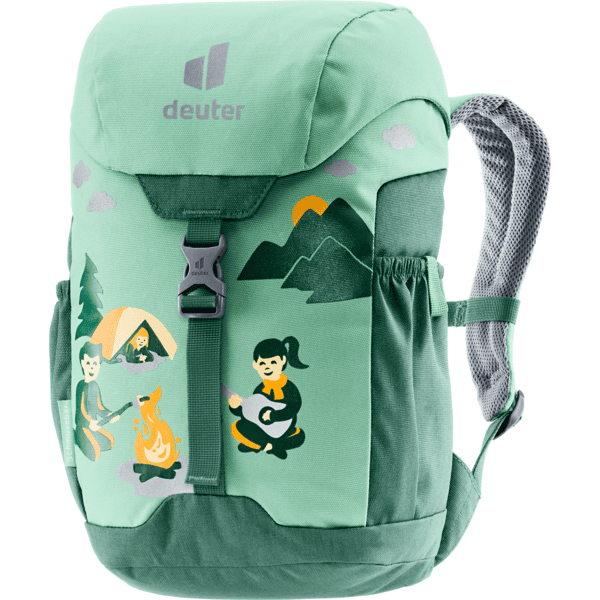 deuter Dětský batoh plyšový medvěd spearmint-seagreen