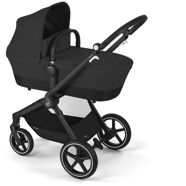 cybex GOLD 3 in 1 Reisesystem Kombikinderwagen Eos Lux inklusive Babyschale Aton B2 Black Moon Black babymarkt