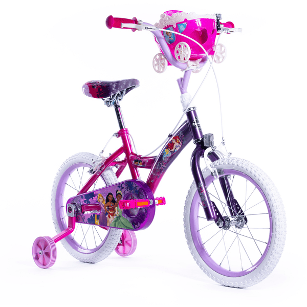 Huffy Bicicleta para niños Disney Frozen 16 EZ- Build Blue con ruedines 