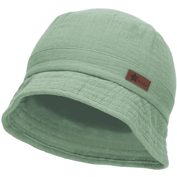 Sterntaler Rybářský klobouk mušelín tmavě zelený 