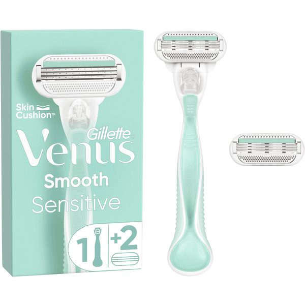 Gillette® Venus Rasoio Smooth Sensitive con 2 lame