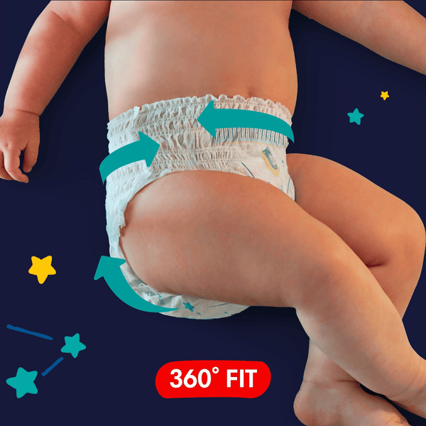 PAMPERS Premium protection pants Couches-Culottes taille 4 (9-15kg) 33  couches pas cher 