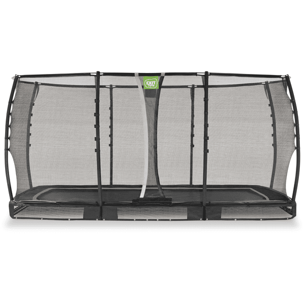 EXIT Allure Premium Bodentrampolin 244x427cm - schwarz