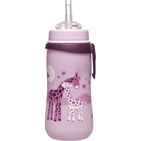 nip ® Straw Cup Girl, 330 ml giraffer