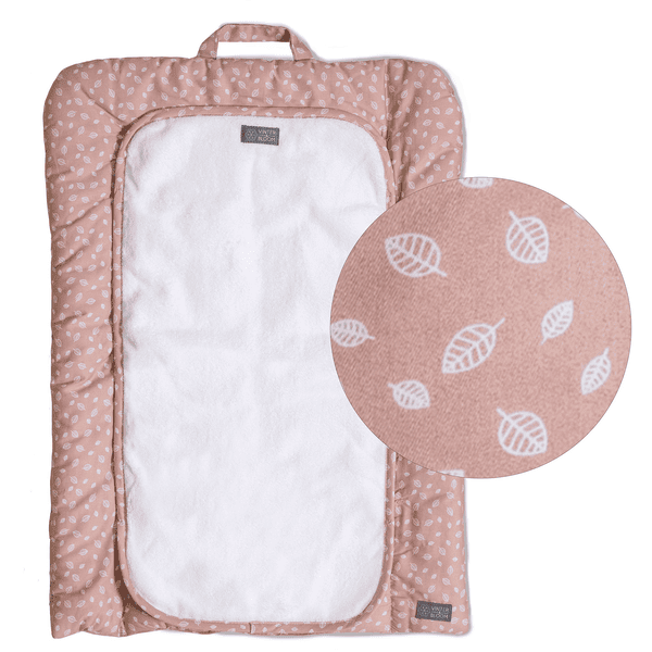 Vinter&Bloom Wickelunterlage Nordic Leaf Misty Rose