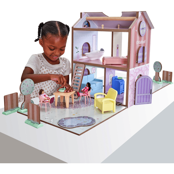 Casa de muñecas para jugar store