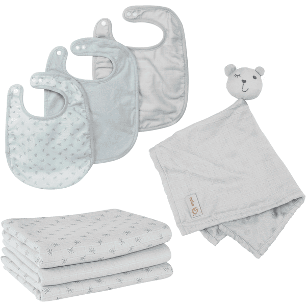 roba Geschenkset Baby Essential s Lil Planet grijs