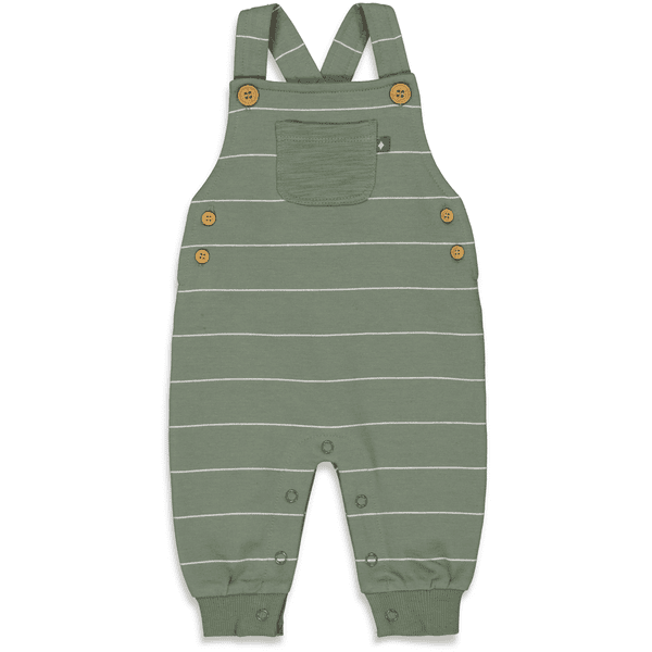 Feetje Dungarees Cool-A-Saurus Army