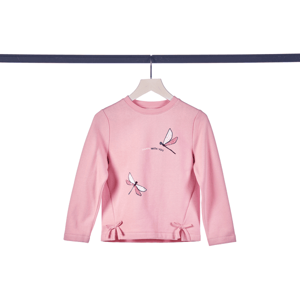 TOM TAILOR Sweatshirt Kunstwerk Zacht Roze 