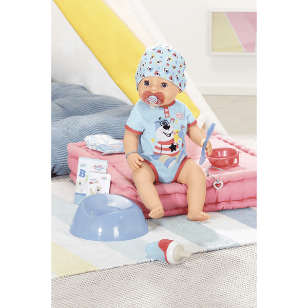 Muñeco Baby Born Magic Niño Con 10 Funciones Cuerpo Suave 43cm