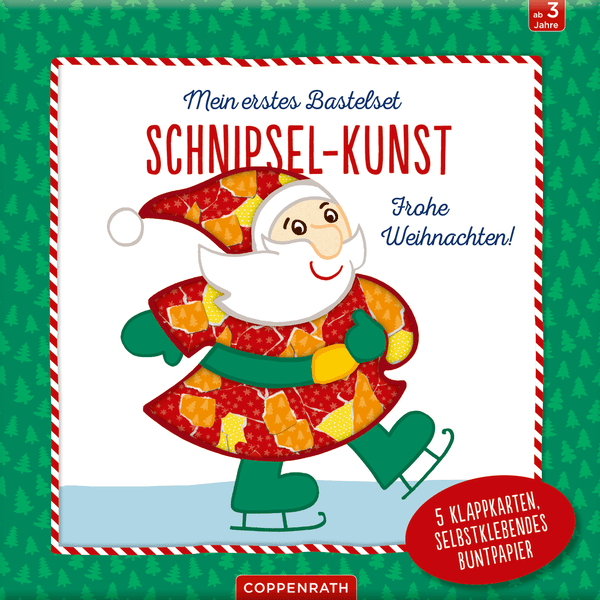 SPIEGELBURG COPPENRATH Mein 1. Bastelset: Schnipsel-Kunst - Frohe Weihnachten!